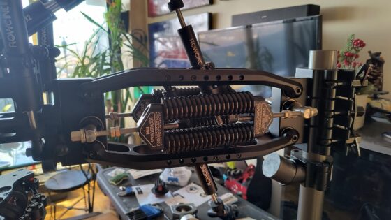 Black Arm with dual springs